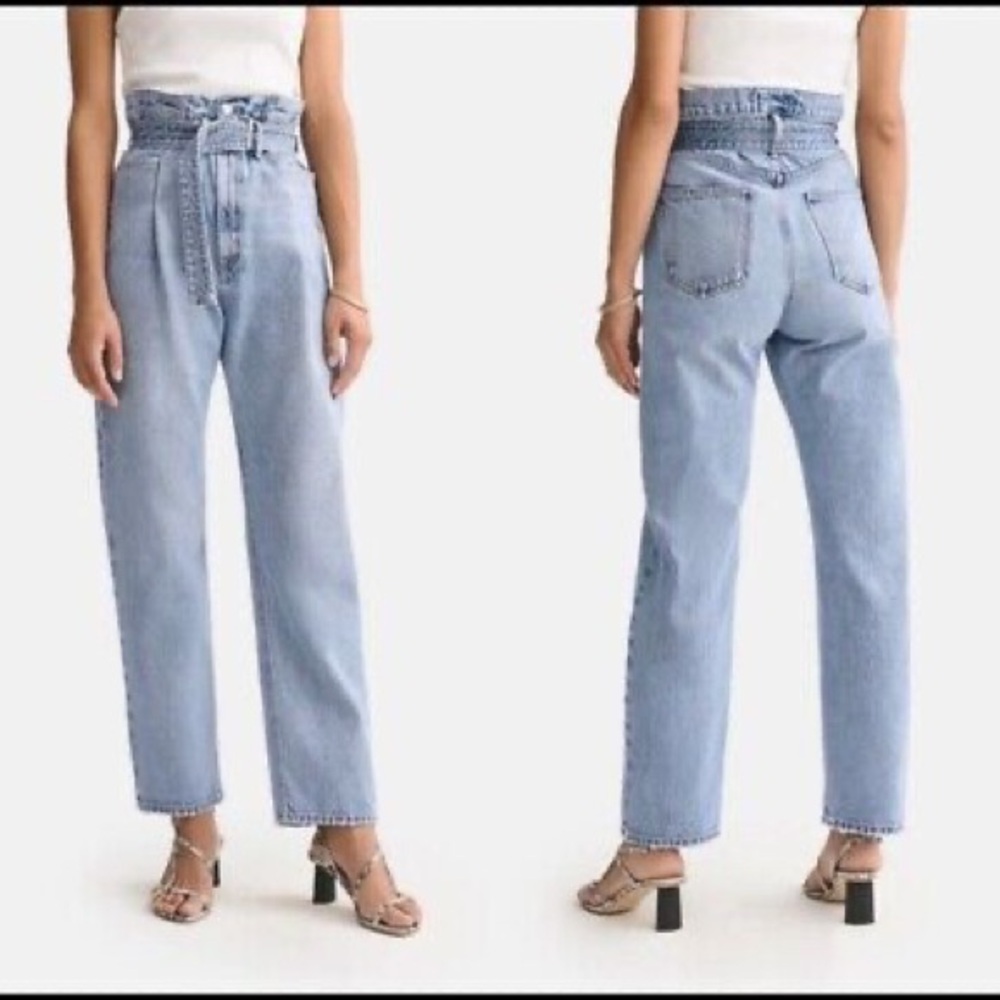 AGOLDE reworked 90s paperbag Jean